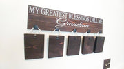 My greatest blessings call me / Personalized Grandma gift / Gift for mom / Custom grandparent name sign / Nana gift / Custom Picture sign