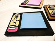 Teacher gift sticky note holder / Personalized Teacher name gift / End of the year gift / Teacher appreciation / Custom / Gift from student